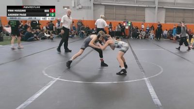 84 lbs Finals (2 Team) - Andrew Page, Aurora Wrestling vs Finn Huggins, Neighborhood Wrestling