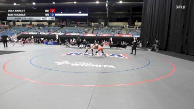 124 lbs Cons. Round 4 - Lola Barkby, Indiana Tech vs Tati Paragas, William Penn