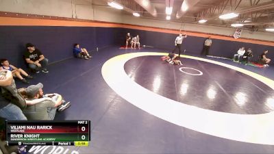 80-86 lbs Round 3 - River Knight, Sanderson Wrestling Academy vs Viliami Nau Rarick, Westlake