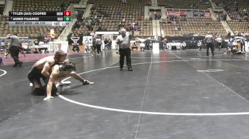 6A 175 lbs Quarterfinal - Tyler (jax) Cooper, Brookwood Jr-Sr vs James Fajardo, Baldwin County