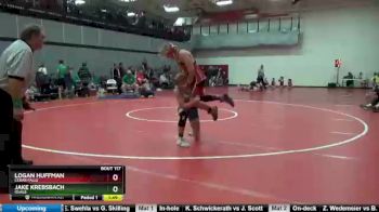 Round 1 - Jake Krebsbach, Osage vs Logan Huffman, Cedar Falls