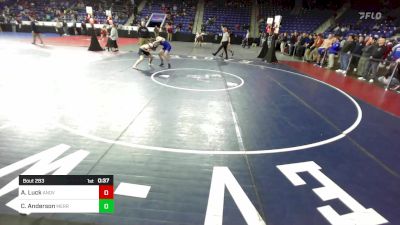 150 lbs Round Of 64 - Adrian Luck, Andover vs Carter Anderson, Merrimack