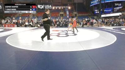 157 lbs Cons. Rd Of 32 - Jasper Harper, IL vs Cruz Hezel, GA