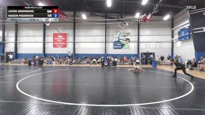 92 lbs Jaxon Anderberg, Minnesota vs Mason Pederson, Florida Red