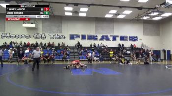 149 lbs Cons. Round 2 - Uriel Segura, Chabot College vs Mikey Houck, Sierra College