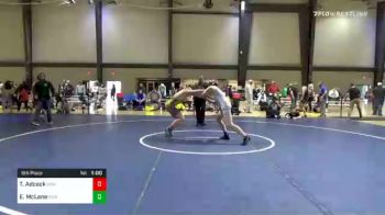 160 lbs 5th Place - Tyler Adcock, Villa Rica Wrestling vs Evan McLane, Roundtree Wrestling Academy