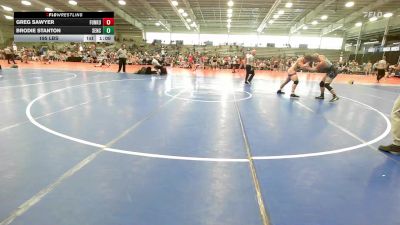 195 lbs Rr Rnd 1 - Greg Sawyer, Funk University vs Brodie Stanton, SENC Elite