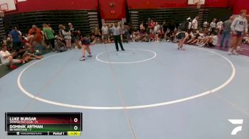 133 lbs Round 3 (6 Team) - Dominik Artman, BB Wrestling vs Luke Burgar, Spartan Mat Club