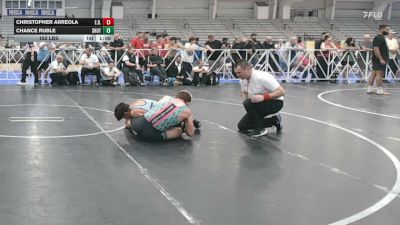 152 lbs Quarterfinal - Christopher Arreola, E.D.I.T.H - HSB vs Chance Ruble, Team Shutt Mutts - HSB