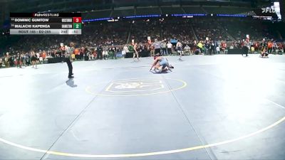 D2-132 lbs Cons. Round 2 - Darius Ambs, Mason HS vs Aaron Wilson, Avondale HS