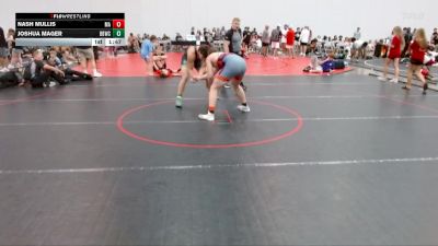 215 lbs Round 3 (4 Team) - Joshua Mager, Bulloch Bandits Wrestling Club vs Nash Mullis, Mat Assassins