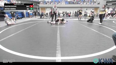 67-70 lbs 3rd Place - Paxton Blood, Watonga Youth Wrestling vs Mateo Sierra, OKC Saints Wrestling