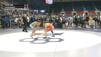 138 lbs Champ. Rd Of 32 - Jaxon Lane, Tennessee vs Calan Manley, Oklahoma