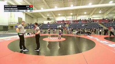 140 lbs Cons. Round 3 - Aliyah Melgoza, Riverton vs Joselyn Juarez, West Jordan