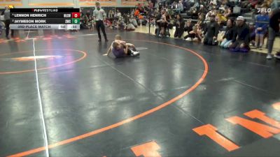 PW-15 lbs 3rd Place Match - Jaymeson Mork, Sabertooth Wrestling Club vs Lennon Henrich, North Liberty Club Wrestling