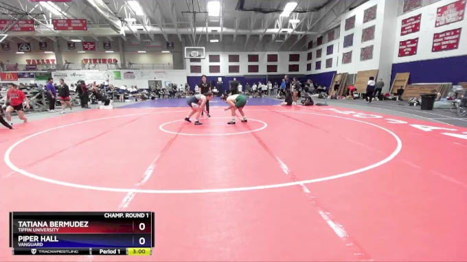 136 lbs Champ. Round 1 - Piper Hall, Vanguard vs Tatiana Bermudez, Tiffin University
