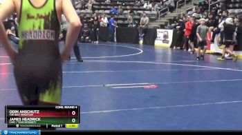 110 lbs Cons. Round 4 - Odin Anschutz, The Best Wrestler vs James Headrick, CIWC / Team Intensity