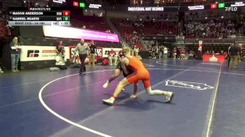 1A-190 lbs Cons. Round 2 - Mason Anderson, Manson Northwest Webster vs Gabriel Iriarte, Nashua-Plainfield