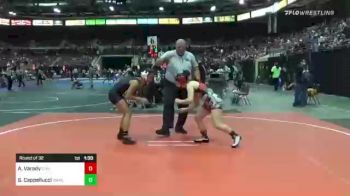 130 lbs Round Of 32 - Abigail Varady, Chain Wrestling vs Shaiann Cappellucci, Warehouse Wrestling