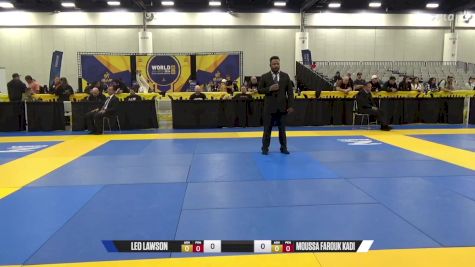 Moussa Farouk Kadi vs Leo Lawson 2024 World IBJJF Jiu-Jitsu No-Gi Championship