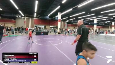 63 lbs Round 5 - Mason Lee, ReZults Wrestling vs Chaz Toledo, Silverback Wrestling Forth Worth