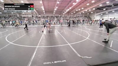 120 lbs Round Of 128 - Bryson Galofaro, VA vs Finn Stalick, WY