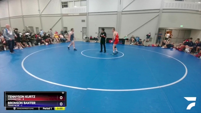 160 lbs Semis & 3rd Wb (16 Team) - Tennyson Kurtz, Washington vs ...