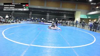 155 lbs 5th Place - Ava Olsen, North Salem vs Kaytlynn Sibrian, McQueen