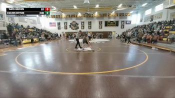 144 lbs Semifinal - Colten Bitton, Rocky Mountain vs Nate Brown, Big Piney