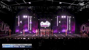 Diamonds All Stars - BLACK [2026 L6 Limited Coed - XSmall Day 3] 2026 One Up Grand Nationals