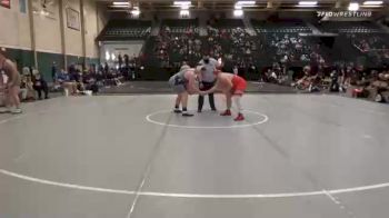 285 lbs Final - Jaxon Taubenheim, Amherst High School vs Kadence Velde, York High School