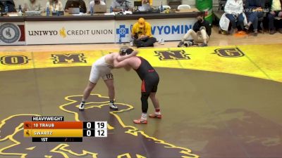 285 lbs Gary Traub, Oregon State vs Terren Swartz, Wyoming