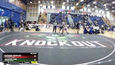 120 Gold Quarterfinal - Jackson Linn, Fleming Island vs Antonio Morales, Southwest Miami