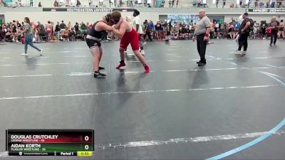 285 lbs Semifinal - Douglas Crutchley, Legend Wrestling vs Aidan Korth, Flagler Wrestling