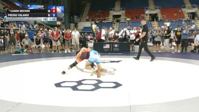 106 lbs Quarters - Casen Becker, Colorado vs Pietro Velardi, New Jersey