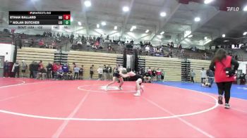 132 lbs Champ. Round 1 - Nolan Butcher, Leo vs Ethan Ballard, Independent