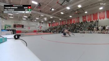 215 lbs Champ. Round 1 - Will Thomas, Lutheran vs Kyler Gardner, Olathe