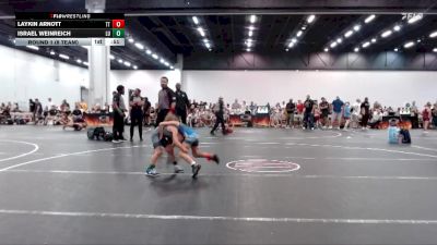 44 lbs Round 1 (8 Team) - Laykin Arnott, Tennessee Tyrants vs Israel Weinreich, Level Up Wrestling