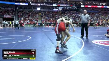 2A-113 lbs Cons. Round 4 - Lincoln Schropp, Williamsburg vs Lane Travis, Creston