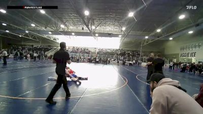 120 lbs Quarterfinal - Emerson Purser, Sanderson Wrestling Academy vs Aubrey Meyer, Aviator Wrestling Club