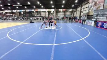 138 lbs Champ. Round 2 - Parker Graveman, Sturgis Youth Wrestling vs Tanner Pierce, Falcon Wrestling Club