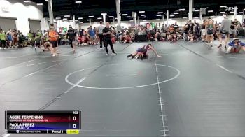 102 lbs Round 4 (8 Team) - Aggie Terpening, U2 Women Of The Uprising vs Paola Perez, Full Circle