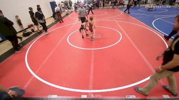 49 lbs Quarterfinal - Callen Carson, Black Fox Wrestling Club vs Tydus Swift, Broken Arrow Wrestling Club