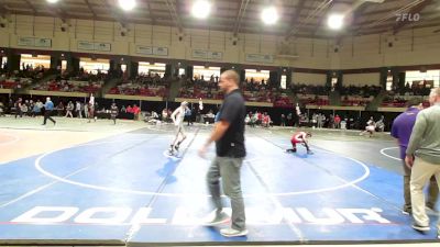 113 lbs Consi Of 16 #1 - Aloysius Fitzpatrick, Model Secondary School For The Deaf vs Garrett Clark, Kinkaid