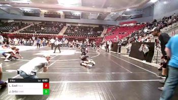 61 lbs Final - Levi Ezell, Tulsa North Mabee Stampede vs Jayden Ortiz, Coweta Tiger Wrestling