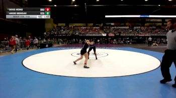 110 lbs Quarterfinal - Angie Mensah, Kansas City-Sumner Academy vs Dixie Heins, Emporia HS