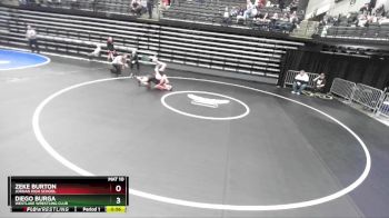 135 lbs Cons. Round 6 - Zeke Burton, Jordan High School vs Diego Burga, Westlake Wrestling Club