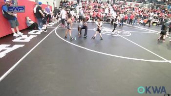 55 lbs Round Of 16 - Jett Sanders, Sallisaw Takedown Club vs Legend Bigheart, Sperry Wrestling Club