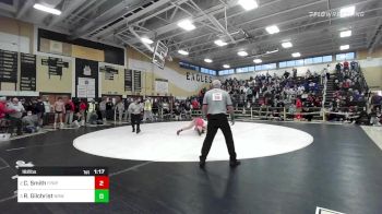 182 lbs Semifinal - Connor Smith, Fairfield Prep vs Ryan Gilchrist, Norwalk