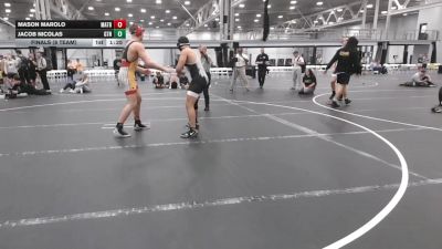 190 lbs Finals (8 Team) - Mason Marolo, Mat Assassins Black vs Jacob Nicolas, GT Nation